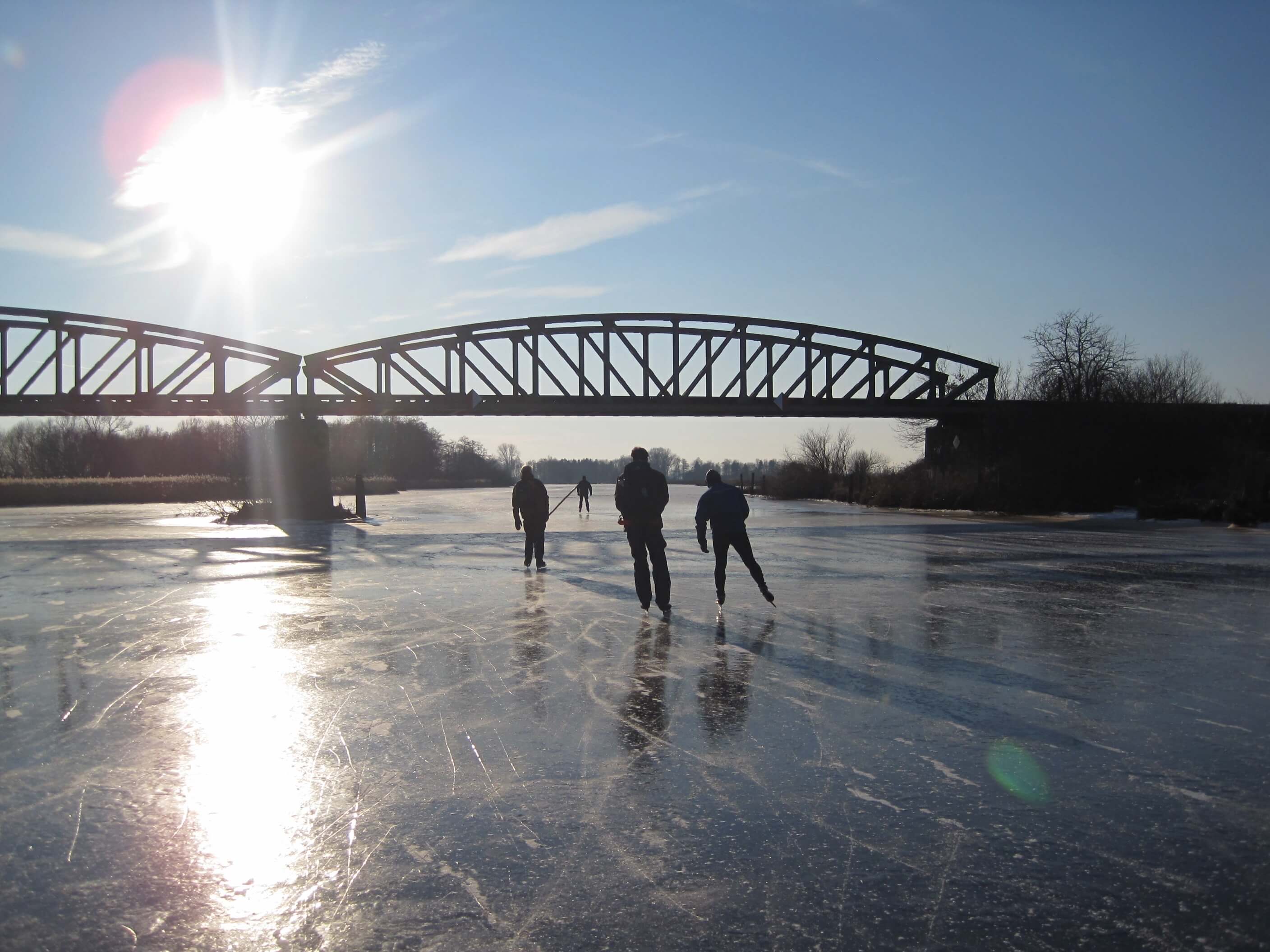 Hamme mit Brücke